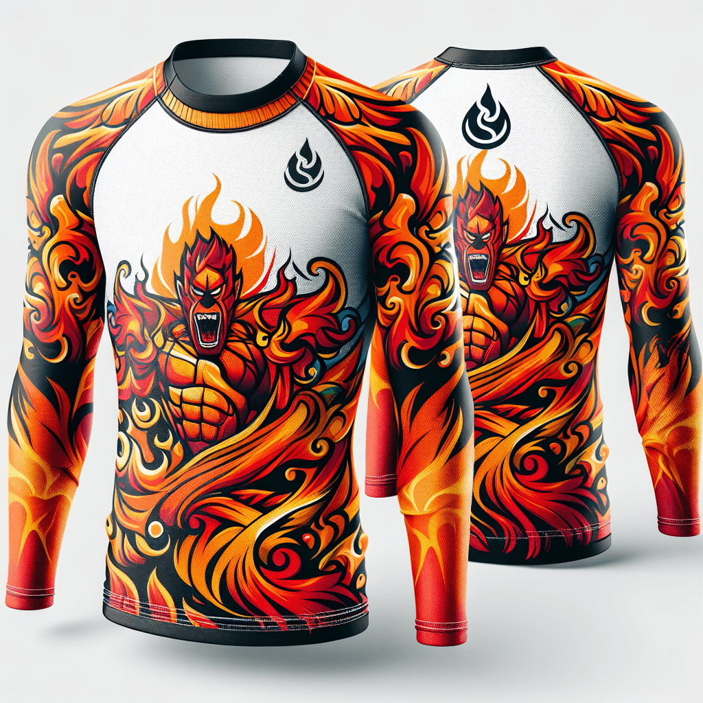 Fire Rash Guard